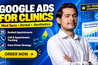 google ads for med spa, aesthetic clinic and doctor bookings