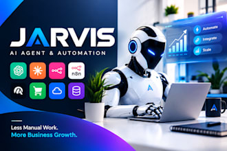 build jarvis ai assistant jarvis ai agent shopify n8n automation claude code