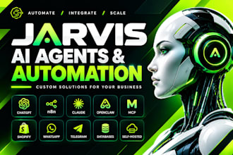 build n8n agent jarvis ai assistant jarvis ai agent  obsidian hermes shopify mcp