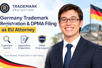 do germany trademark registration and dpma filing as eu attorney