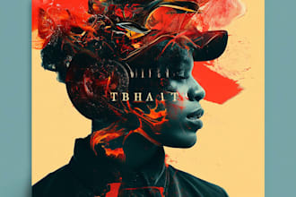 design album cover, single or mixtape music artwork