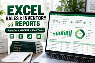 create automated sales and inventory reports in excel