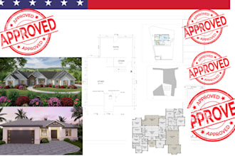 prepare healthcare clinic floor permit drawings with architectural and mep plans