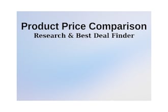 do product price comparison and research across websites