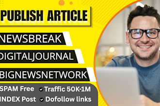 publish your article on high da PR and media websites