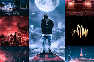 design mixtape cover and single cover art design