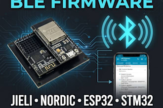develop robust bluetooth firmware for nrf, esp32, stm32, and jieli