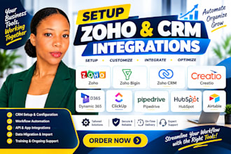 setup zoho bigin zoho crm creatio dynamic 356 clickup pipedive hubspot  airtable