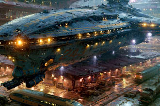 sci fi spaceship design