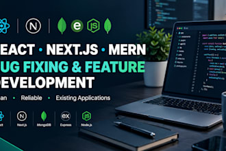 fix react nextjs and mern bugs