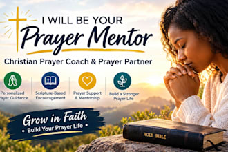 be your prayer mentor, prayer coach and christian prayer partner