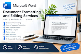 format edit and create professional microsoft word documents