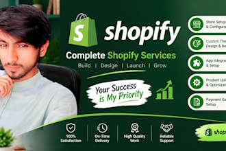 shopify store manager and shopify expert
