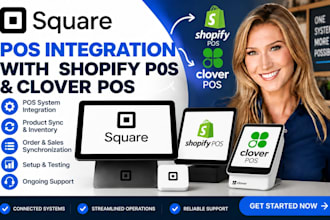 integrate square pos with shopify pos and clover pos