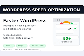 optimize wordpress speed and improve pagespeed scores