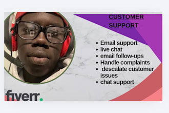 provide customer support, appointment setting and follow up