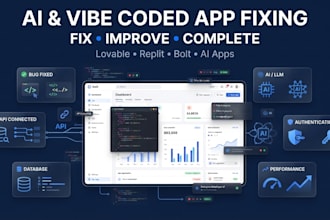 build, fix, and improve your ai or vibe coded app
