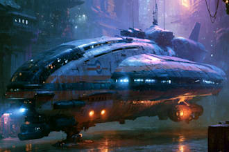 make sci fi spaceship design