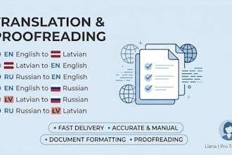 translate english, russian, and latvian texts accurately