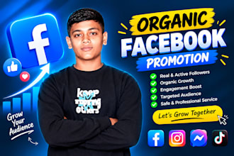 promote your facebook page with organic growth strategies