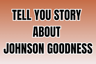 tell you story about johnson goodness who is also known as goody dc