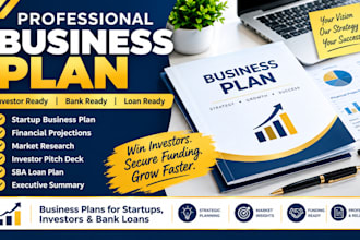 write a professional UK business plan for funding, loans, or startup visa