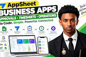 create applesheet business apps approvals timesheets and operations without code
