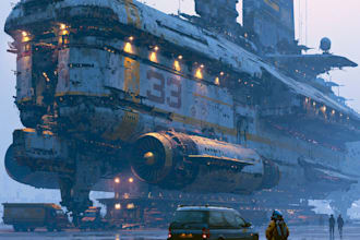 do sci fi spaceship design