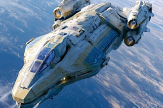 do sci fi spaceship design