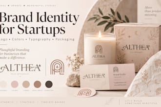 design a professional brand identity for your startup