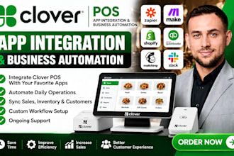 integrate clover pos apps and automate your business