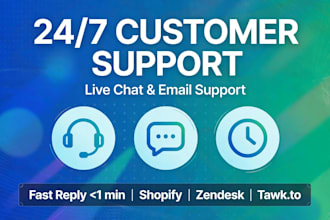 be your customer support and live chat support agent
