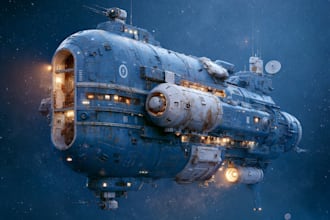 do sci fi spaceship design