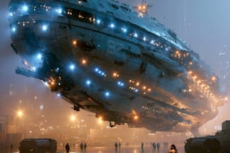 do sci fi spaceship design