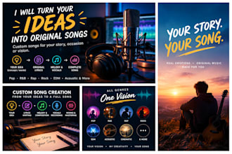 create a professional song for you