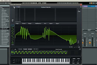 create custom synthesizer vst plugin, serum vst synth, preset and sound design