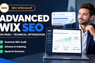 audit and optimize your wix website for advanced on page and technical SEO