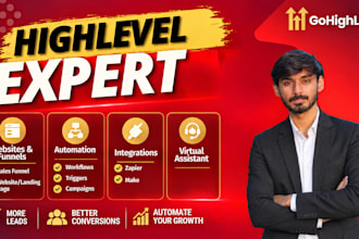 setup ghl automation gohighlevel email marketing go high level expert