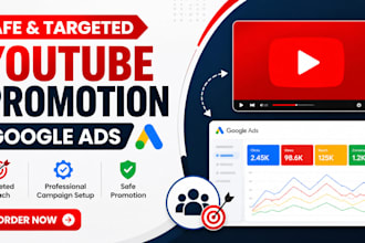 run google ads for safe and targeted youtube promotion