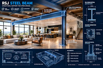 load bearing wall removal and steel beam calculation rsj