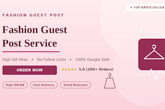 build high quality fashion backlinks through guest posting