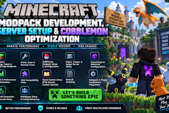 create fix optimize minecraft modpack server setup forge fabric cobblemon quest