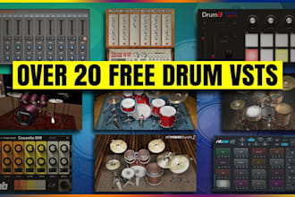 develop drum vst plugin, drum machine and virtual drum instrument