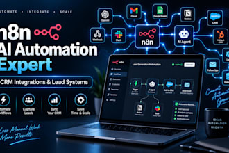 do n8n ai automation with lead capture crm sync ai follow up and n8n connection