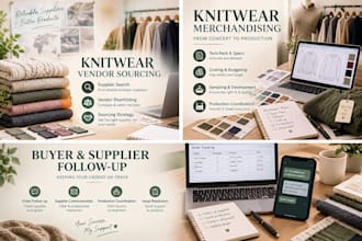 do garment merchandising and buyer supplier followup