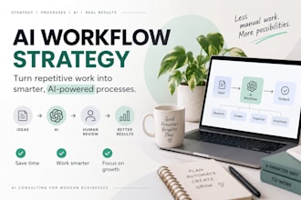 design a custom ai workflow for your business