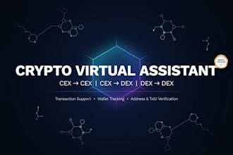 be your crypto virtual assistant for transactions