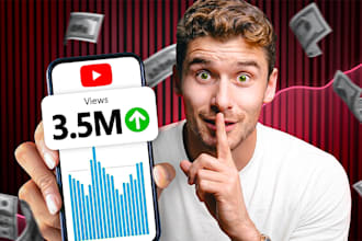 design high CTR finance, crypto and trading youtube thumbnails