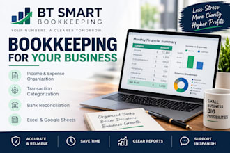 organize and categorize your business income and expenses
