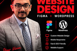 a modern wordpress website with seo